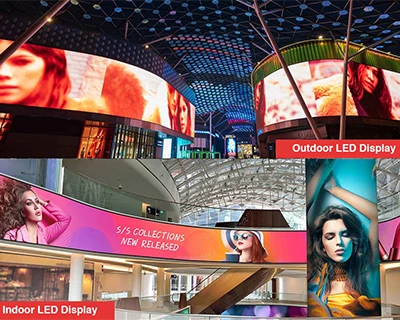 Varian Penggunaan Skrin LED Dalaman Dan Luaran