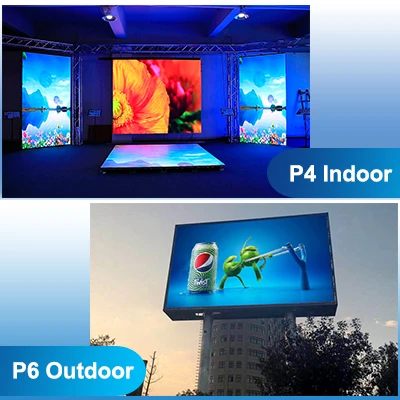 Apakah Perbezaan Antara Skrin LED P4 Dan P6?